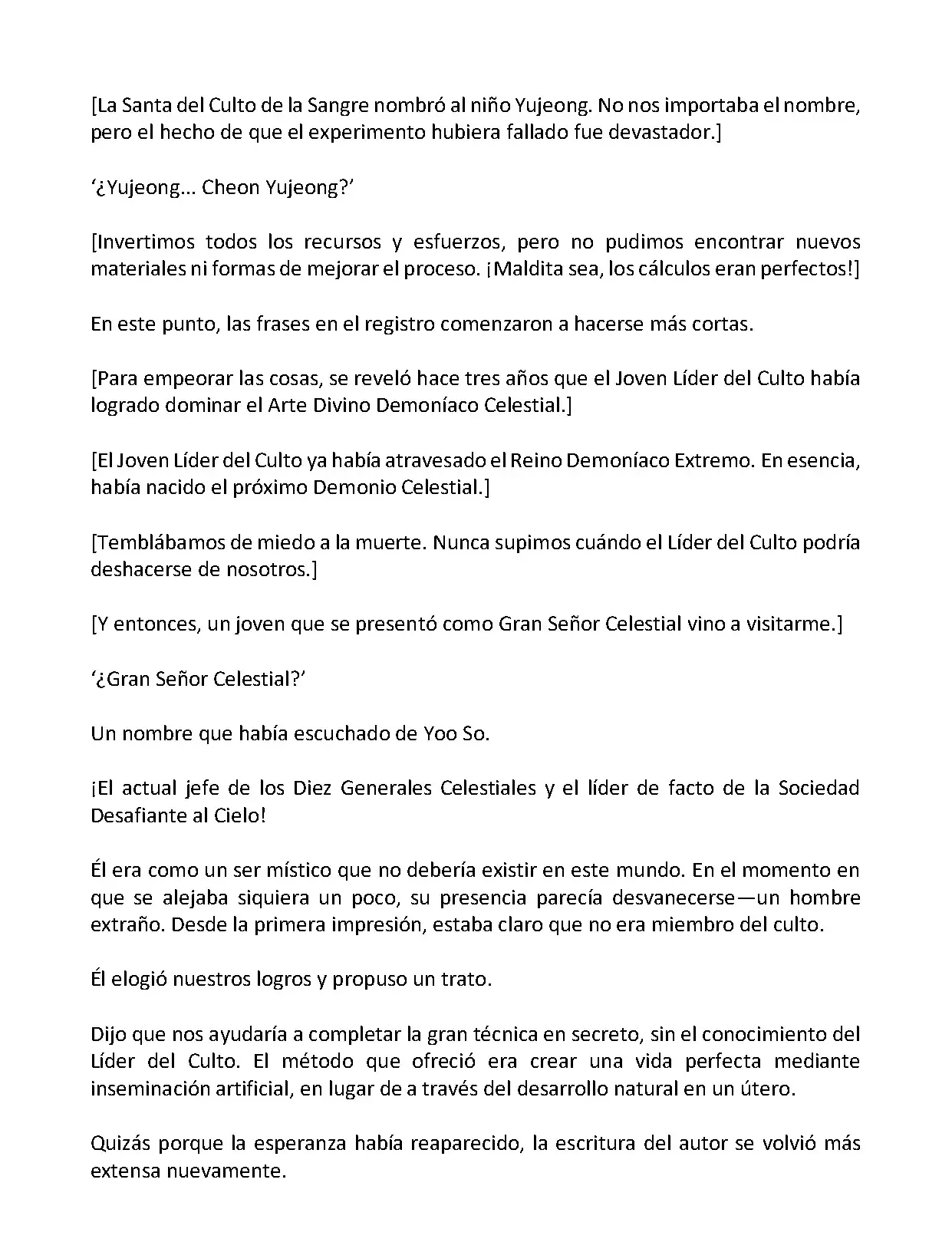 Mi Esposa es la Lider del Culto Demoniaco (Novela) - Capítulo 136 - Página 8 - LectorTMOo
