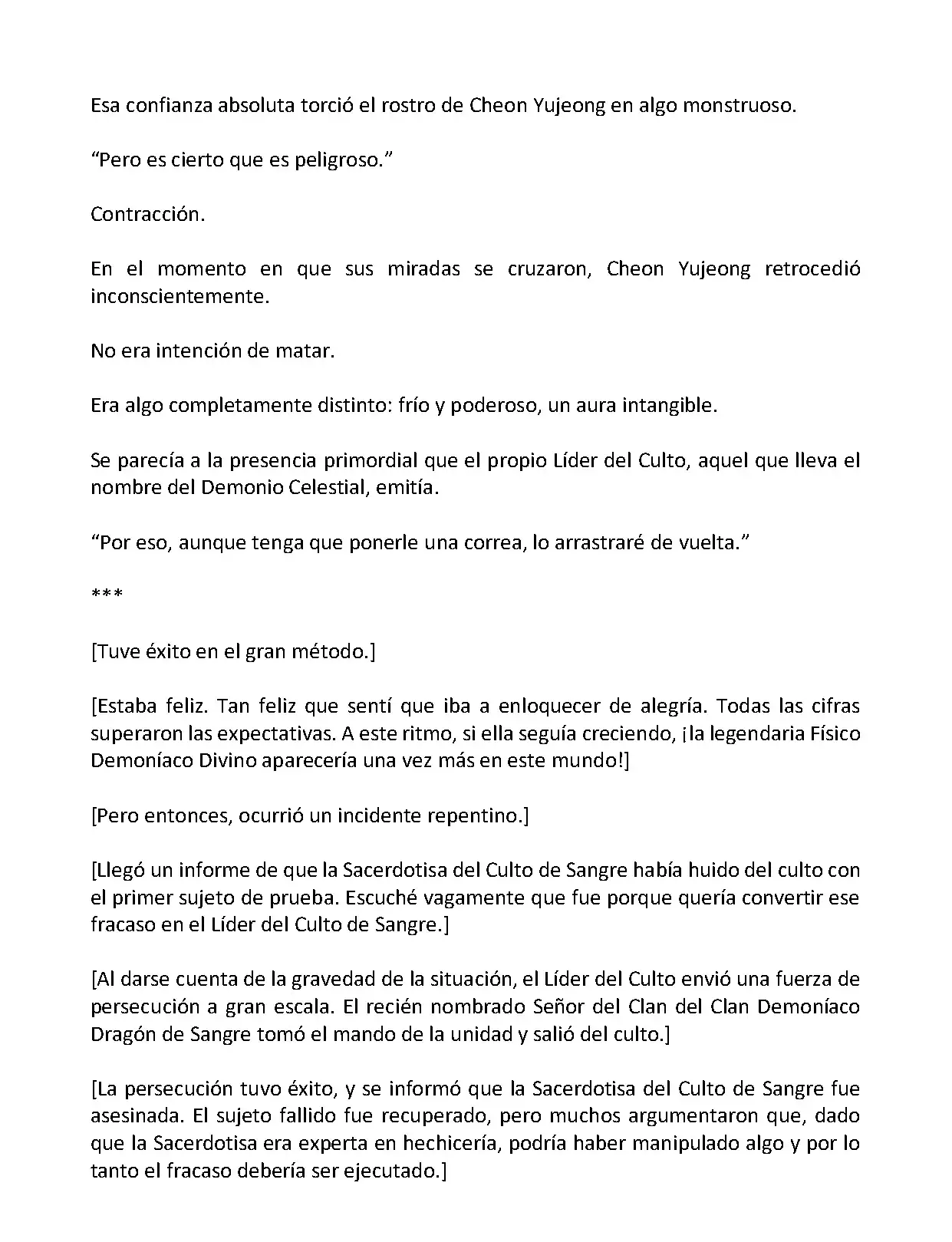 Mi Esposa es la Lider del Culto Demoniaco (Novela) - Capítulo 137 - Página 7 - LectorTMOo
