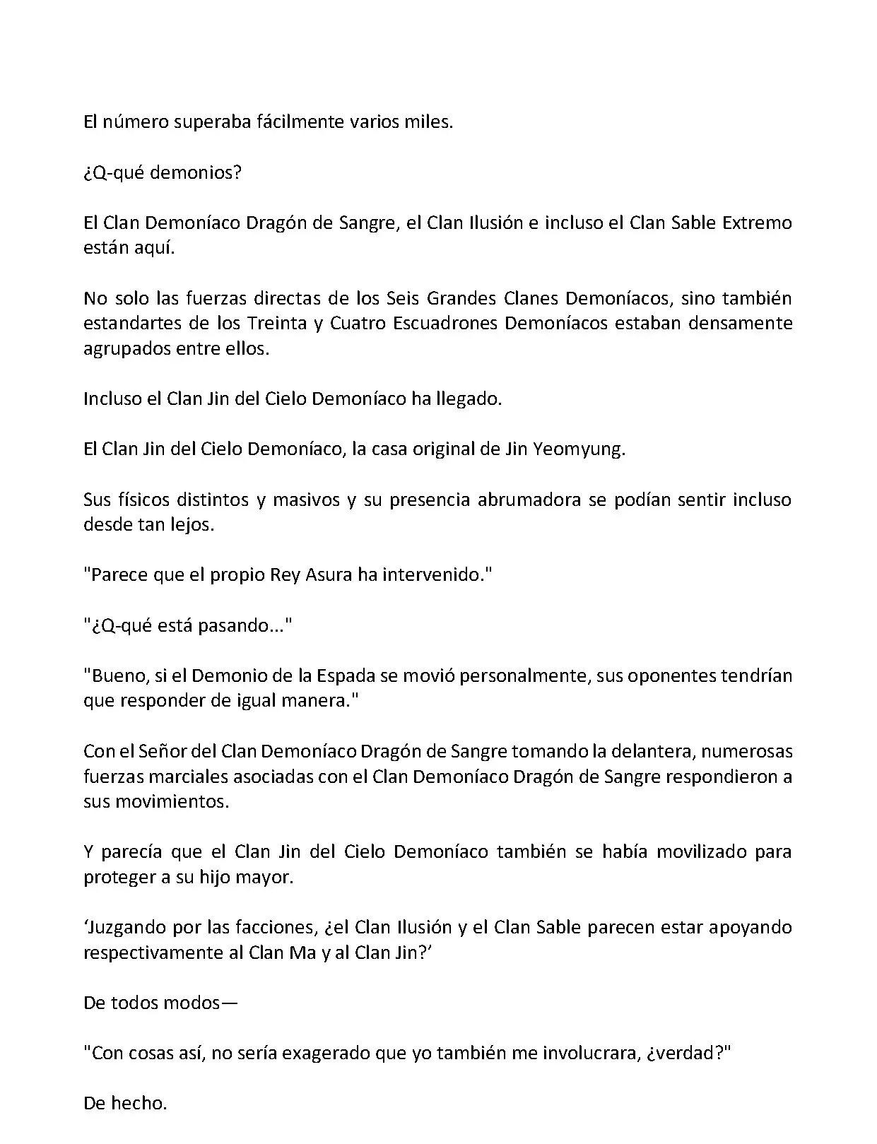 Mi Esposa es la Lider del Culto Demoniaco (Novela) - Capítulo 138 - Página 4 - LectorTMOo
