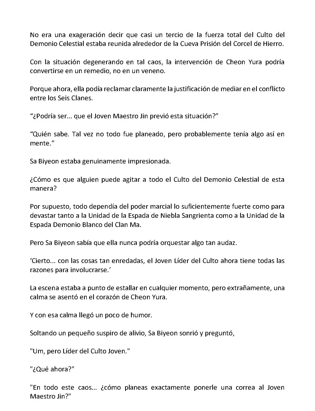 Mi Esposa es la Lider del Culto Demoniaco (Novela) - Capítulo 138 - Página 5 - LectorTMOo