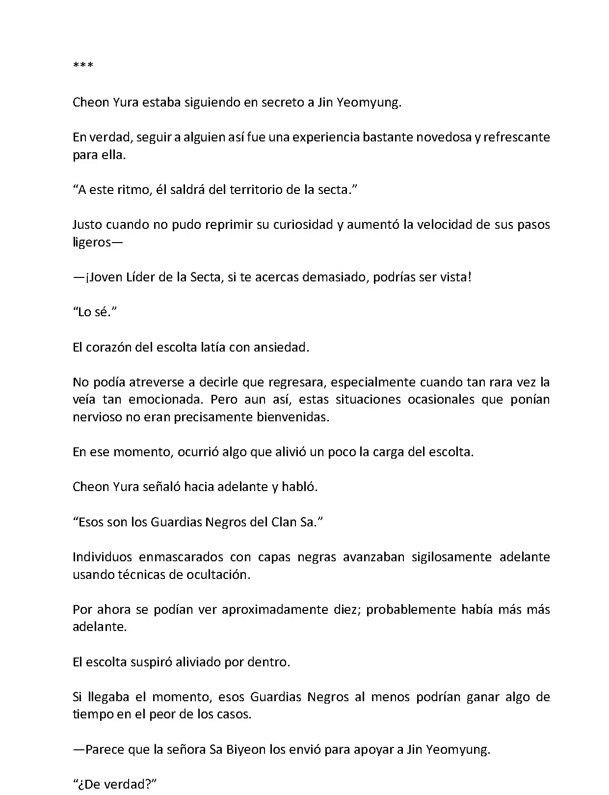 Mi Esposa es la Lider del Culto Demoniaco (Novela) - Capítulo 14 - Página 3 - LectorTMOo