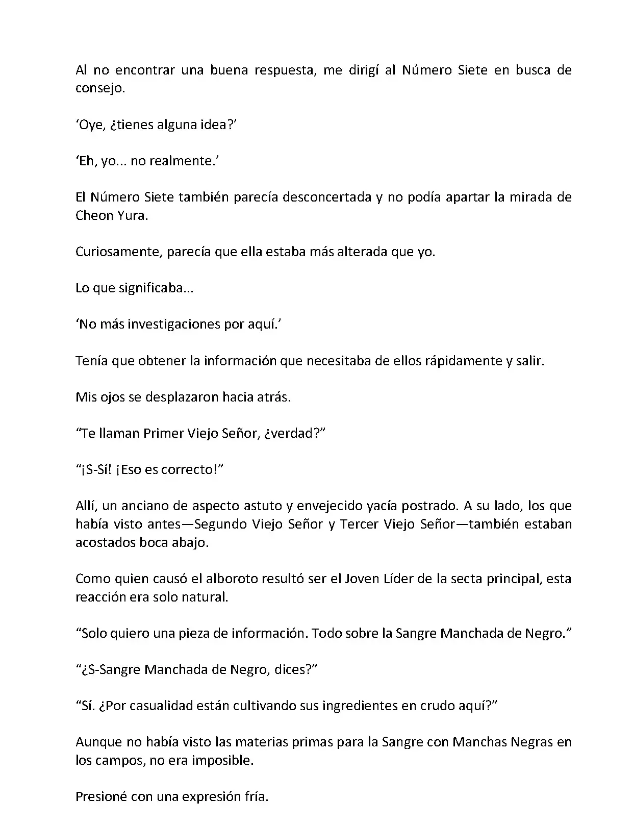 Mi Esposa es la Lider del Culto Demoniaco (Novela) - Capítulo 14 - Página 9 - LectorTMOo