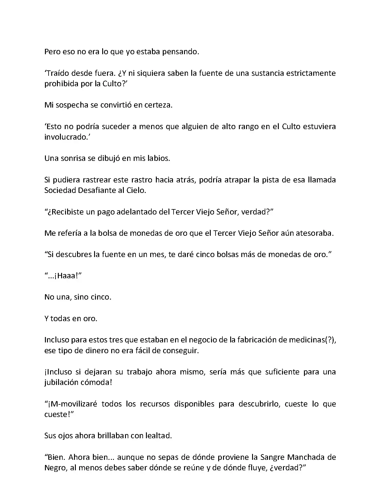 Mi Esposa es la Lider del Culto Demoniaco (Novela) - Capítulo 14 - Página 11 - LectorTMOo