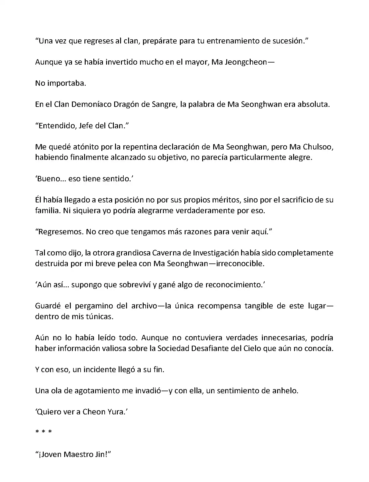 Mi Esposa es la Lider del Culto Demoniaco (Novela) - Capítulo 141 - Página 10 - LectorTMOo
