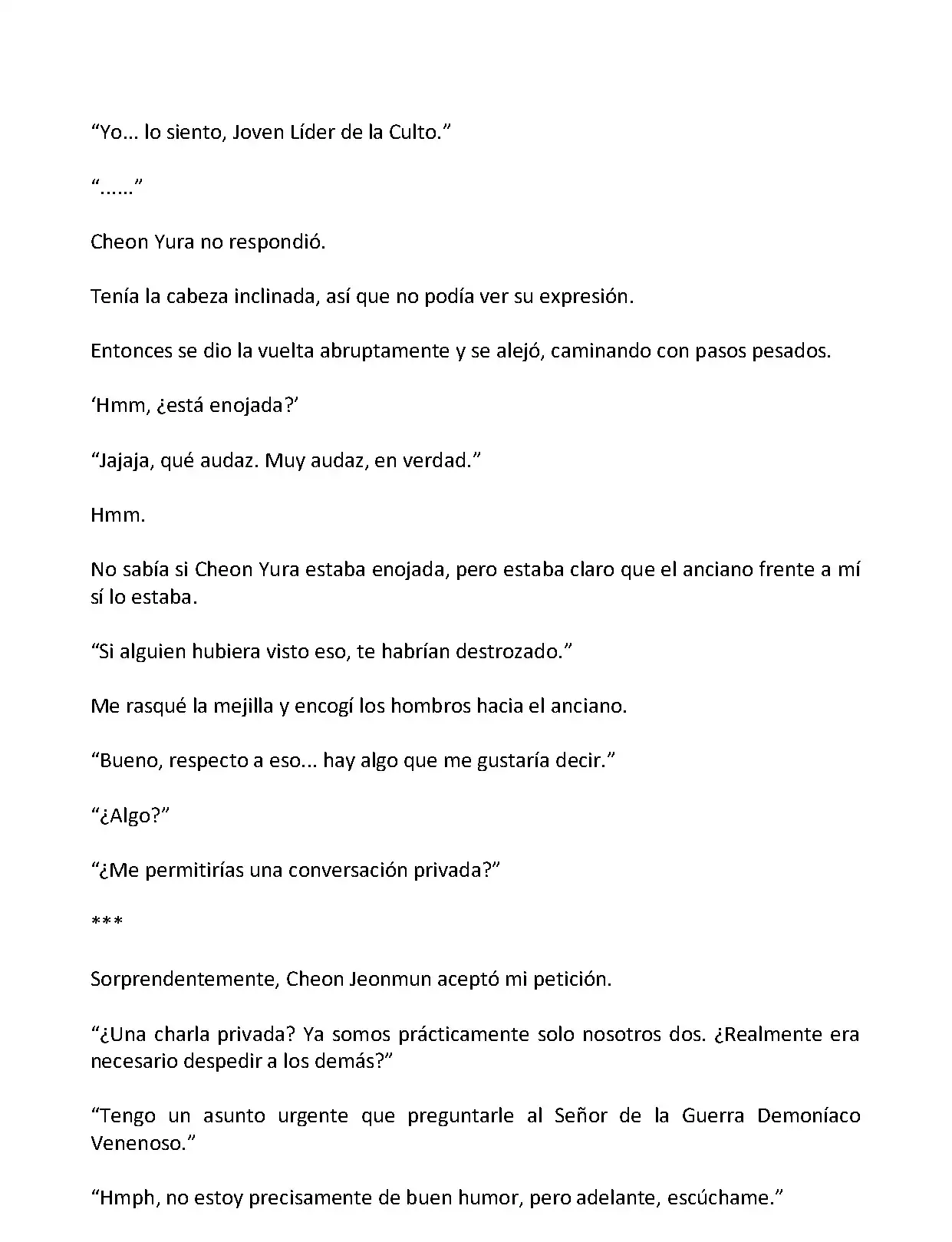 Mi Esposa es la Lider del Culto Demoniaco (Novela) - Capítulo 142 - Página 11 - LectorTMOo
