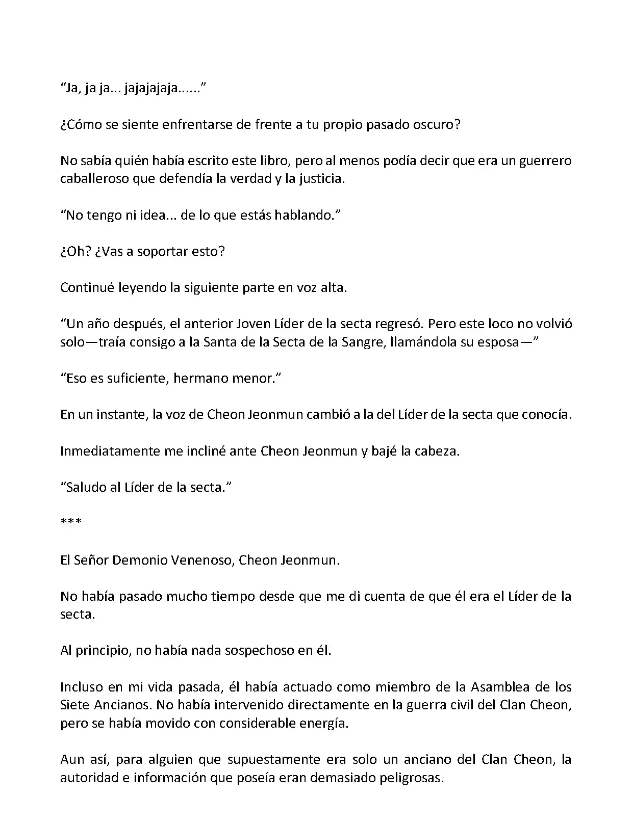 Mi Esposa es la Lider del Culto Demoniaco (Novela) - Capítulo 143 - Página 3 - LectorTMOo