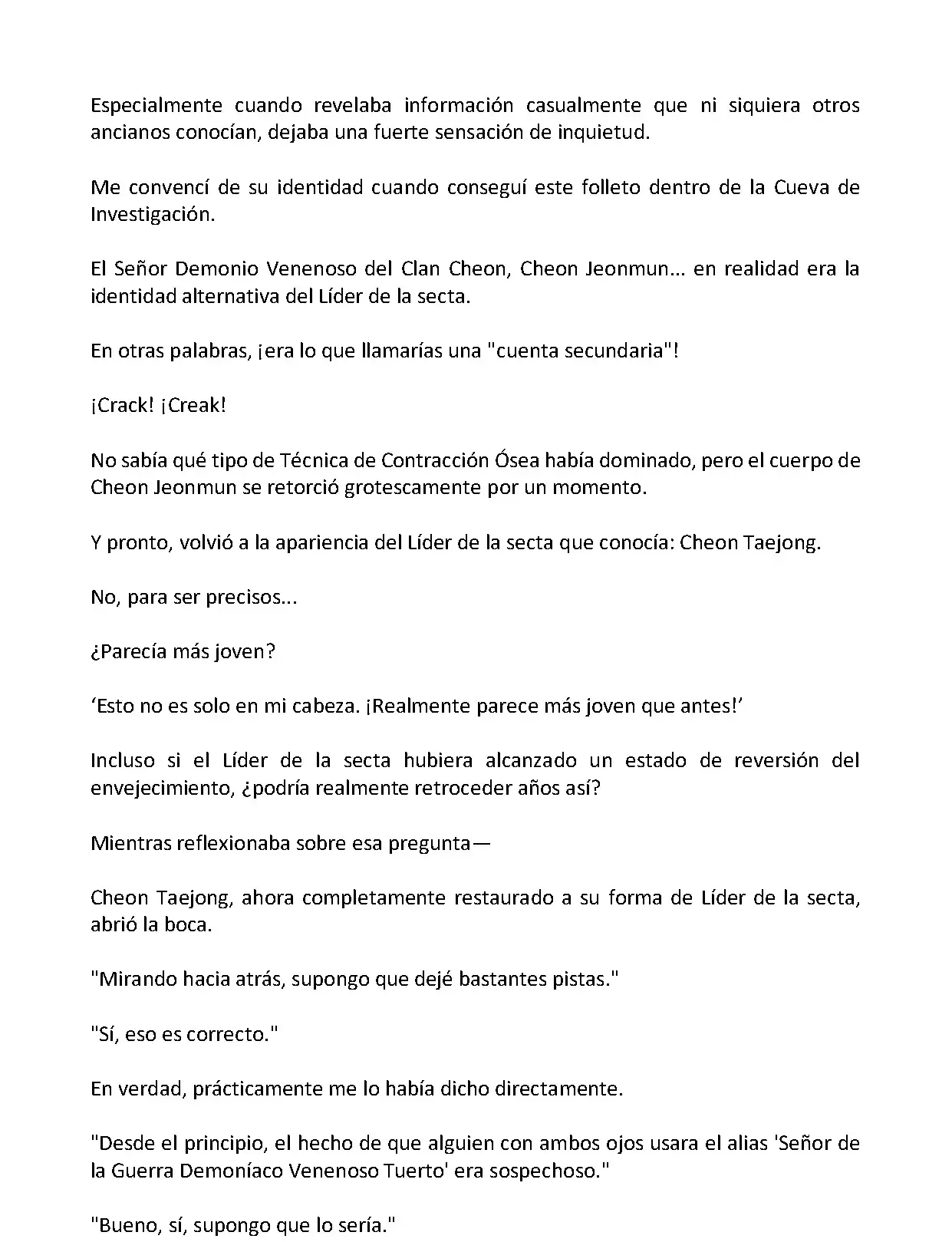 Mi Esposa es la Lider del Culto Demoniaco (Novela) - Capítulo 143 - Página 4 - LectorTMOo