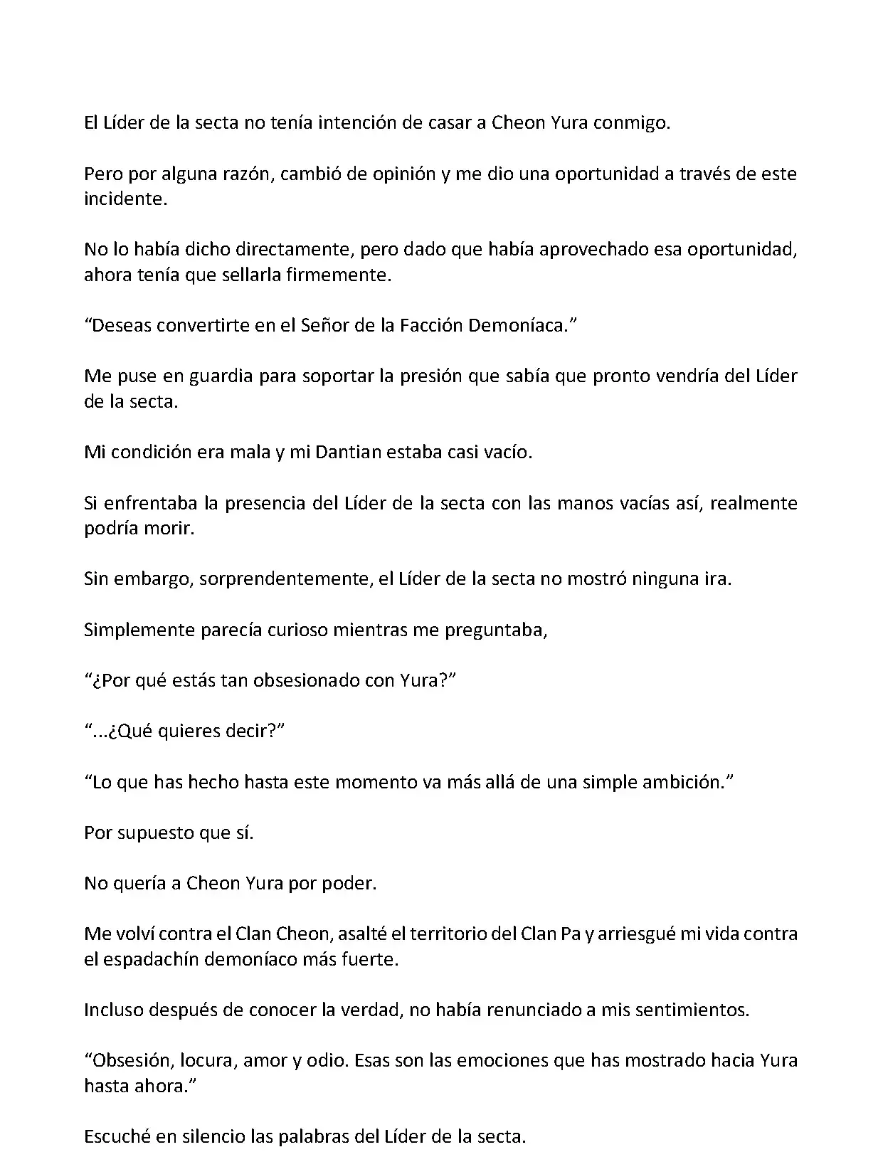 Mi Esposa es la Lider del Culto Demoniaco (Novela) - Capítulo 143 - Página 6 - LectorTMOo