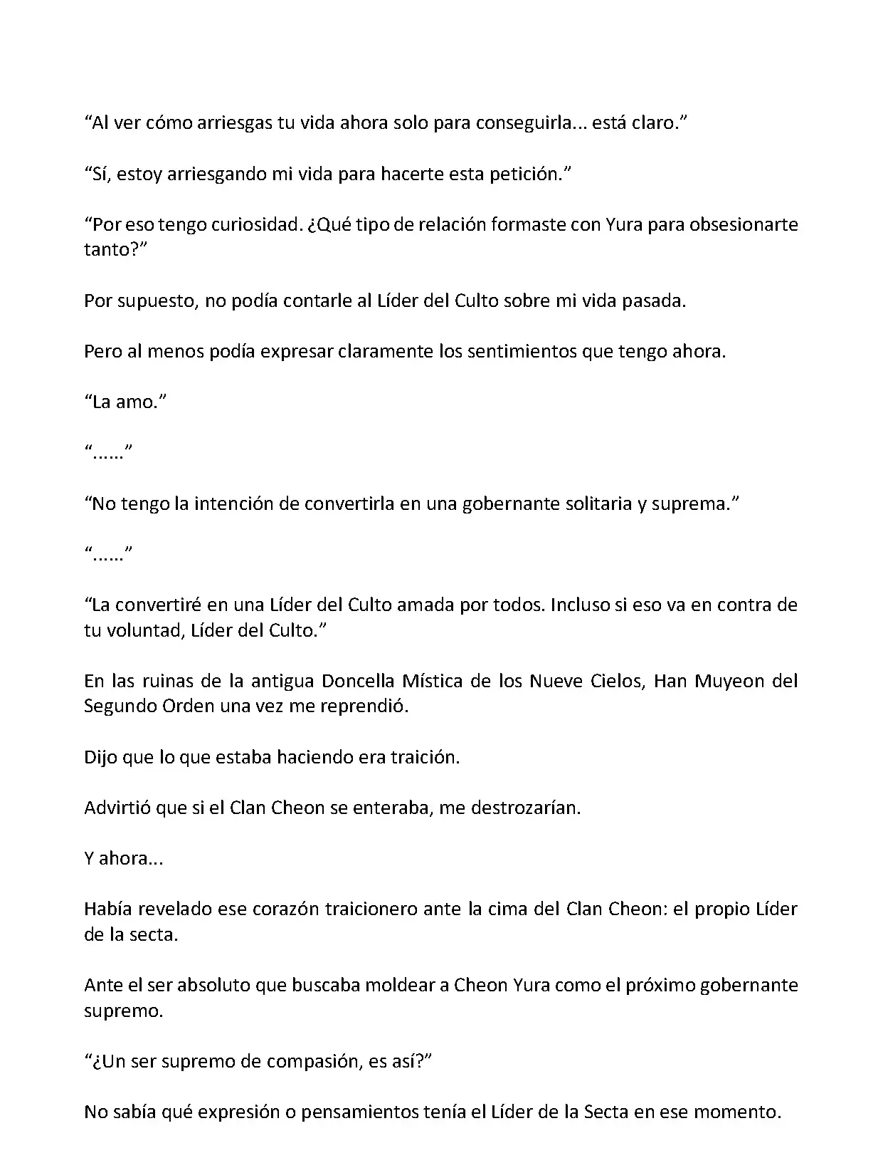 Mi Esposa es la Lider del Culto Demoniaco (Novela) - Capítulo 143 - Página 7 - LectorTMOo