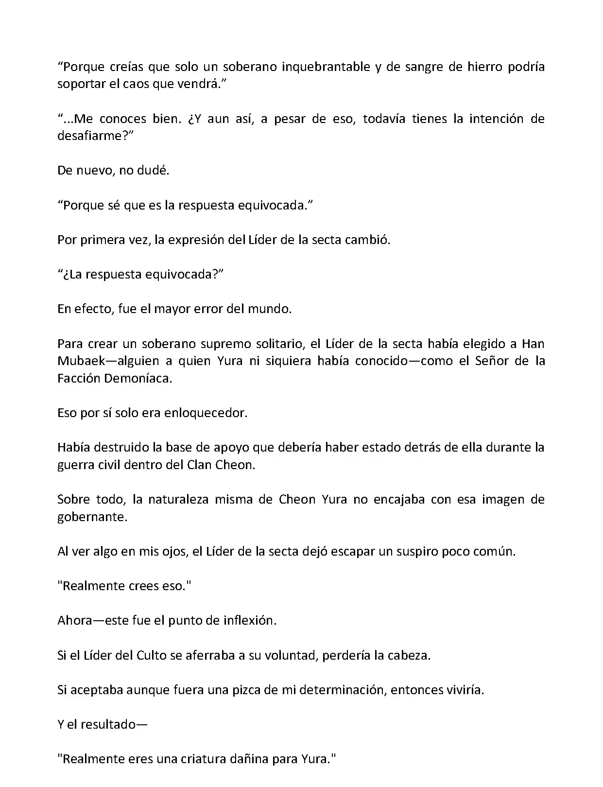 Mi Esposa es la Lider del Culto Demoniaco (Novela) - Capítulo 143 - Página 10 - LectorTMOo