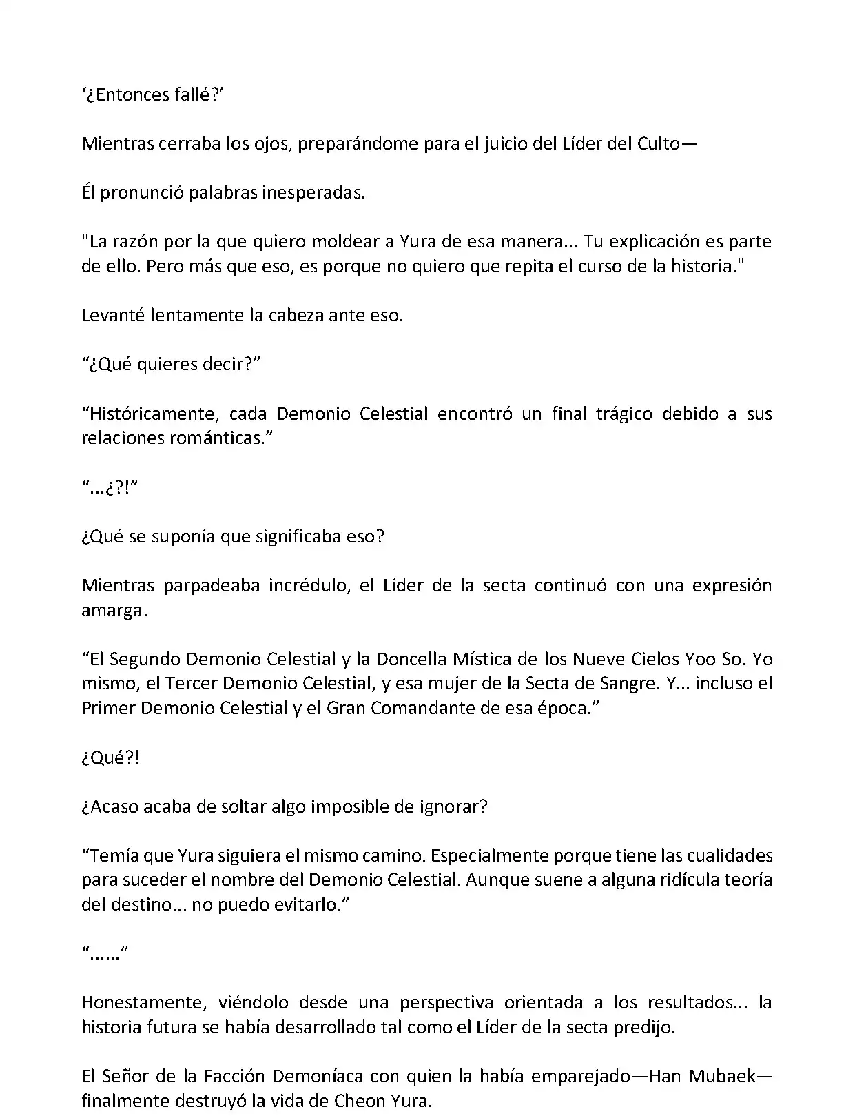 Mi Esposa es la Lider del Culto Demoniaco (Novela) - Capítulo 143 - Página 11 - LectorTMOo