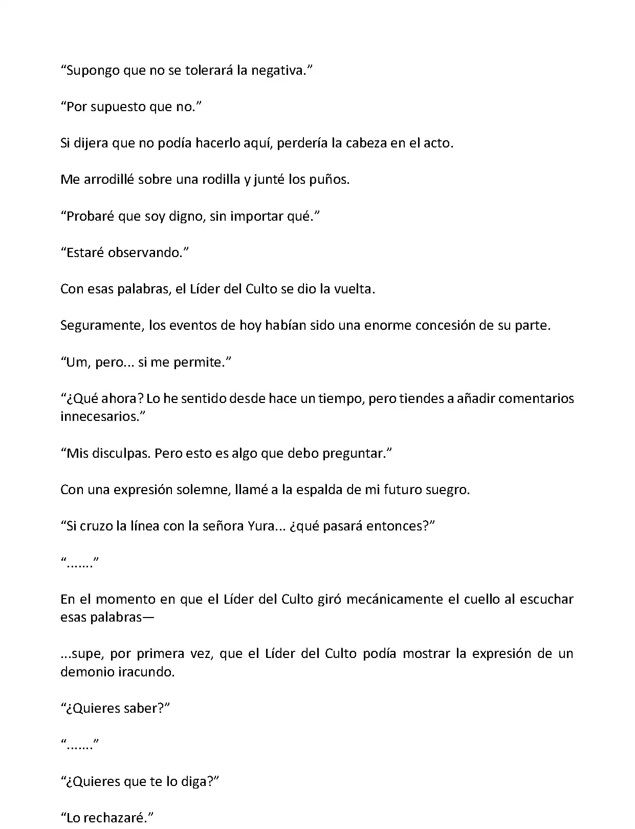 Mi Esposa es la Lider del Culto Demoniaco (Novela) - Capítulo 143 - Página 14 - LectorTMOo
