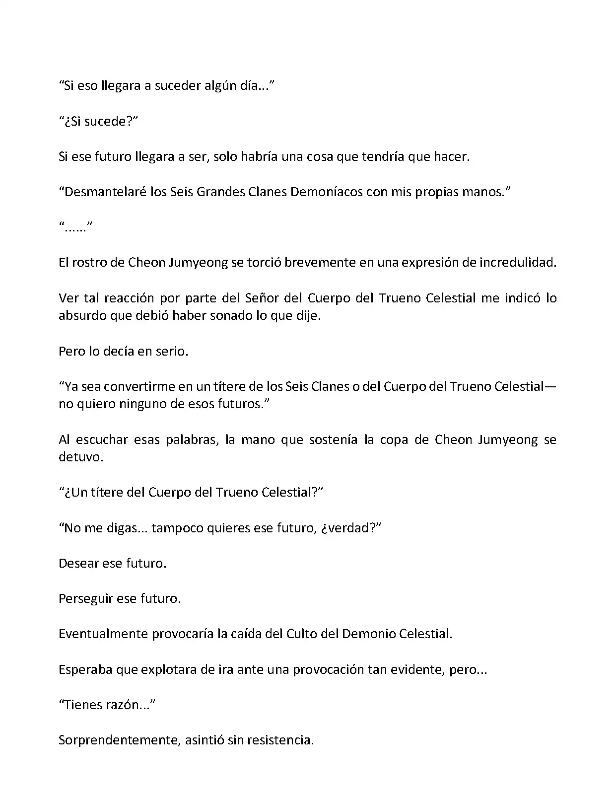 Mi Esposa es la Lider del Culto Demoniaco (Novela) - Capítulo 144 - Página 8 - LectorTMOo