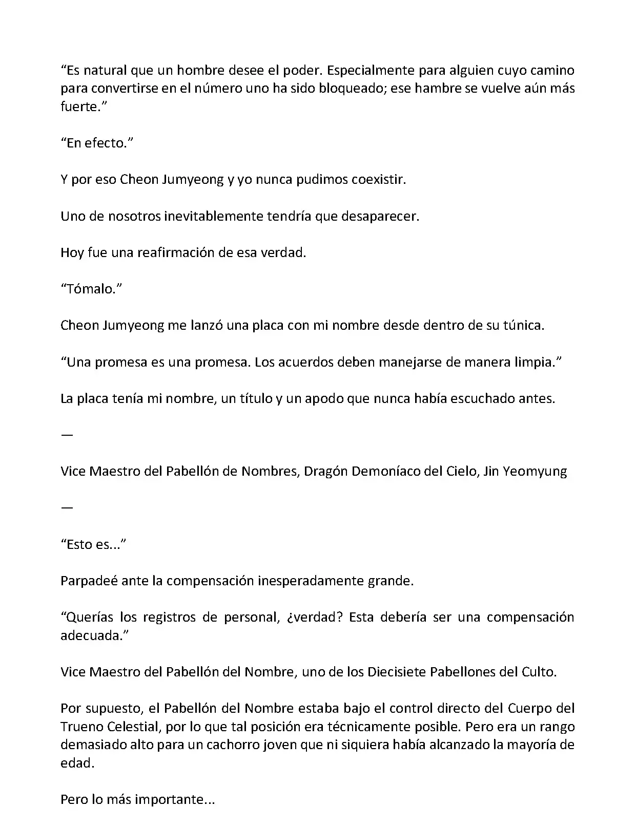 Mi Esposa es la Lider del Culto Demoniaco (Novela) - Capítulo 144 - Página 9 - LectorTMOo