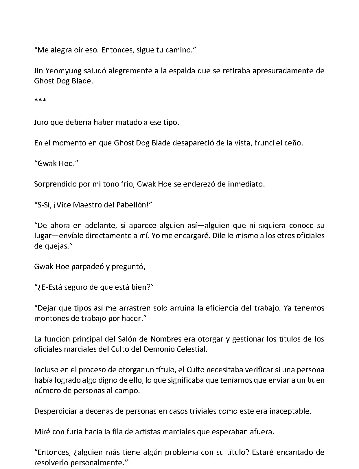 Mi Esposa es la Lider del Culto Demoniaco (Novela) - Capítulo 145 - Página 11 - LectorTMOo
