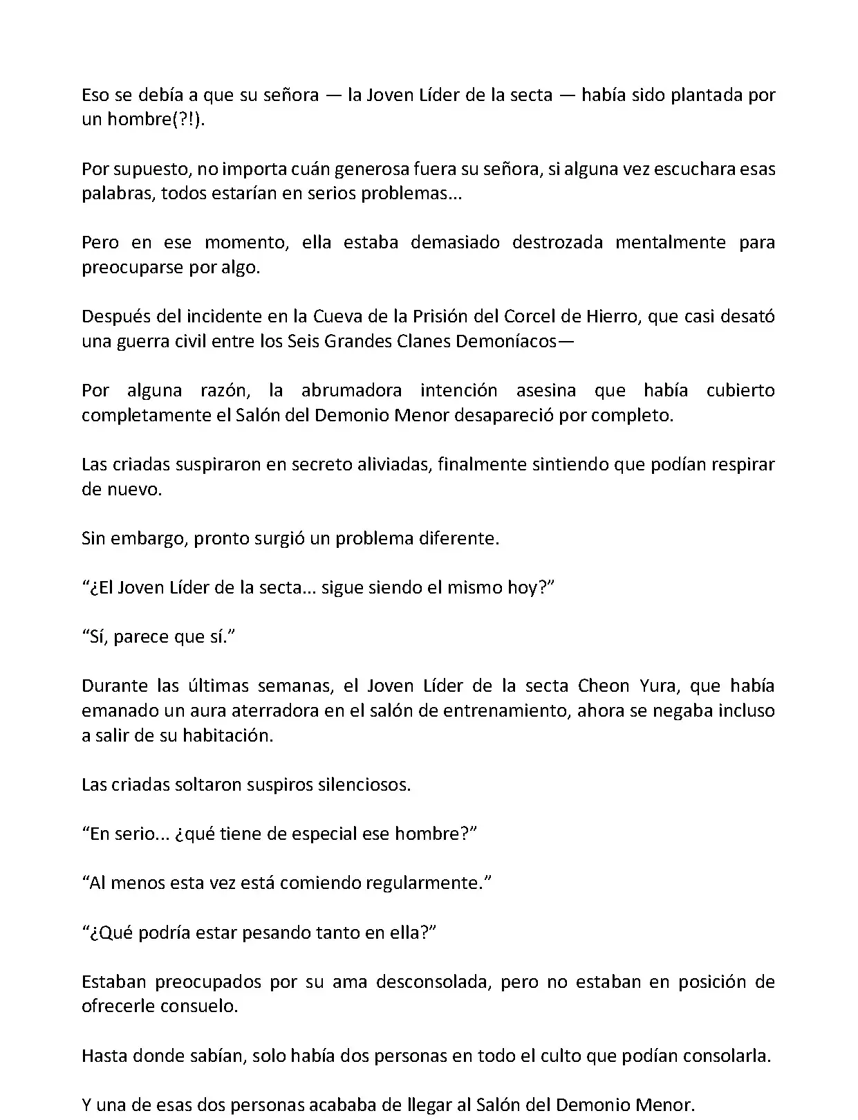 Mi Esposa es la Lider del Culto Demoniaco (Novela) - Capítulo 147 - Página 8 - LectorTMOo