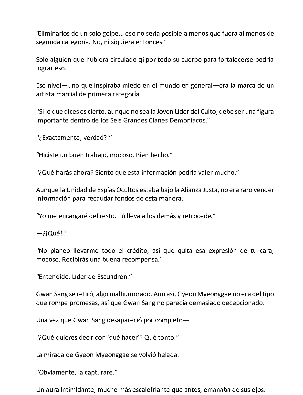 Mi Esposa es la Lider del Culto Demoniaco (Novela) - Capítulo 15 - Página 5 - LectorTMOo