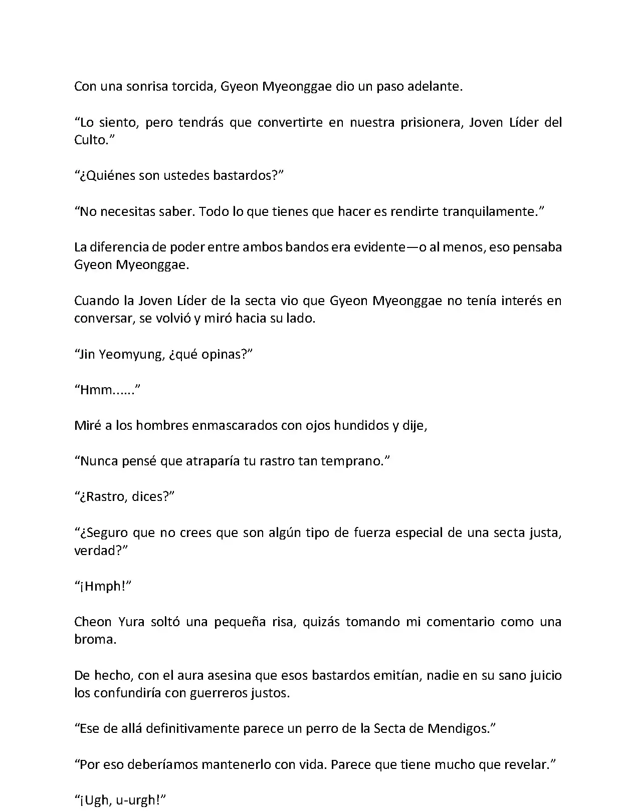 Mi Esposa es la Lider del Culto Demoniaco (Novela) - Capítulo 15 - Página 7 - LectorTMOo