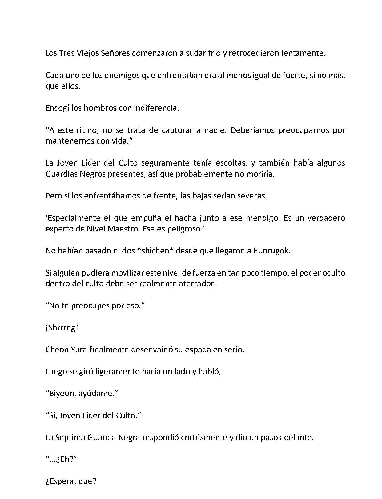 Mi Esposa es la Lider del Culto Demoniaco (Novela) - Capítulo 15 - Página 8 - LectorTMOo