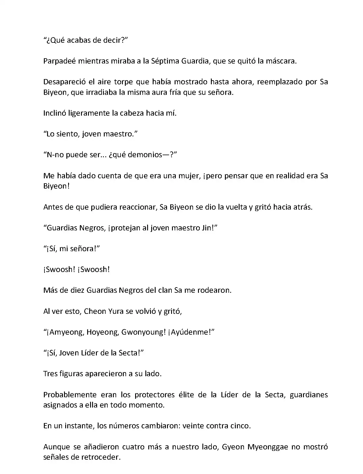 Mi Esposa es la Lider del Culto Demoniaco (Novela) - Capítulo 15 - Página 9 - LectorTMOo