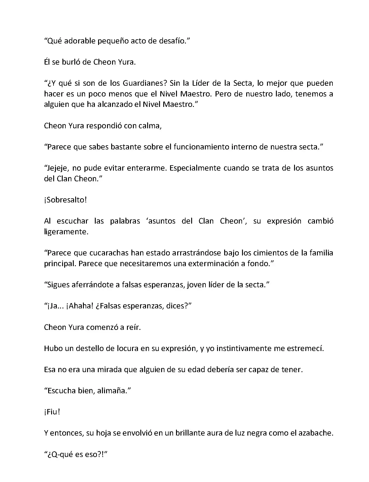 Mi Esposa es la Lider del Culto Demoniaco (Novela) - Capítulo 15 - Página 10 - LectorTMOo