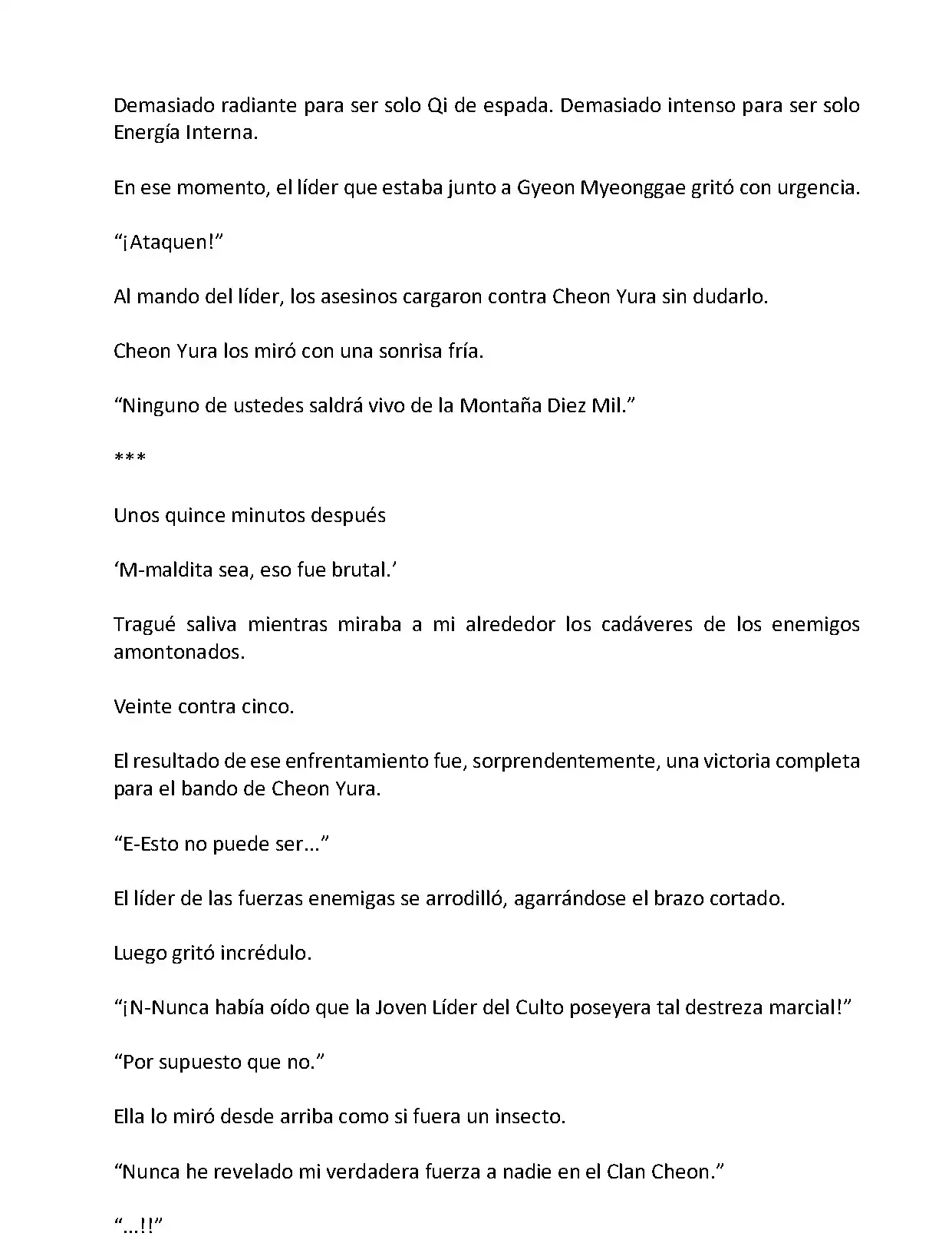 Mi Esposa es la Lider del Culto Demoniaco (Novela) - Capítulo 15 - Página 11 - LectorTMOo