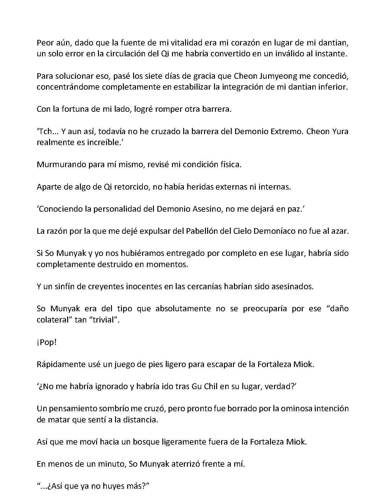 Mi Esposa es la Lider del Culto Demoniaco (Novela) - Capítulo 152 - Página 9 - LectorTMOo