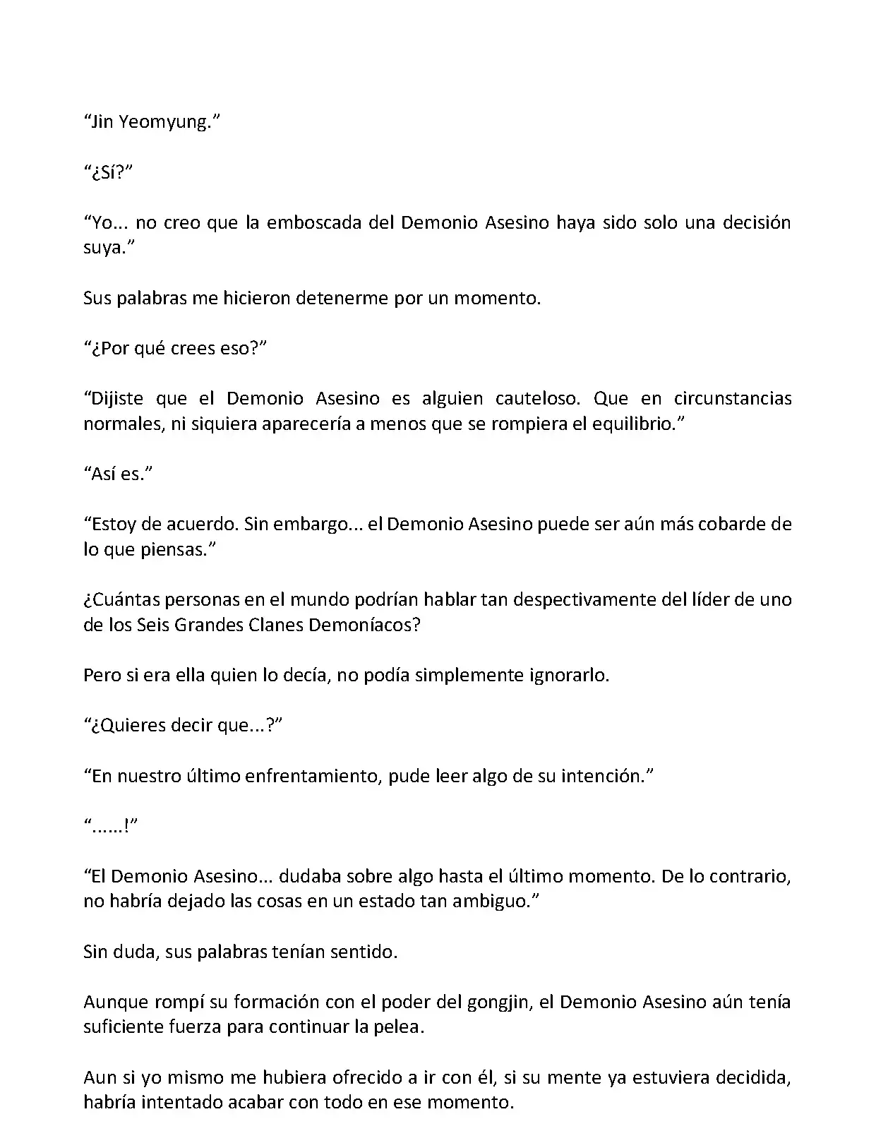 Mi Esposa es la Lider del Culto Demoniaco (Novela) - Capítulo 158 - Página 4 - LectorTMOo