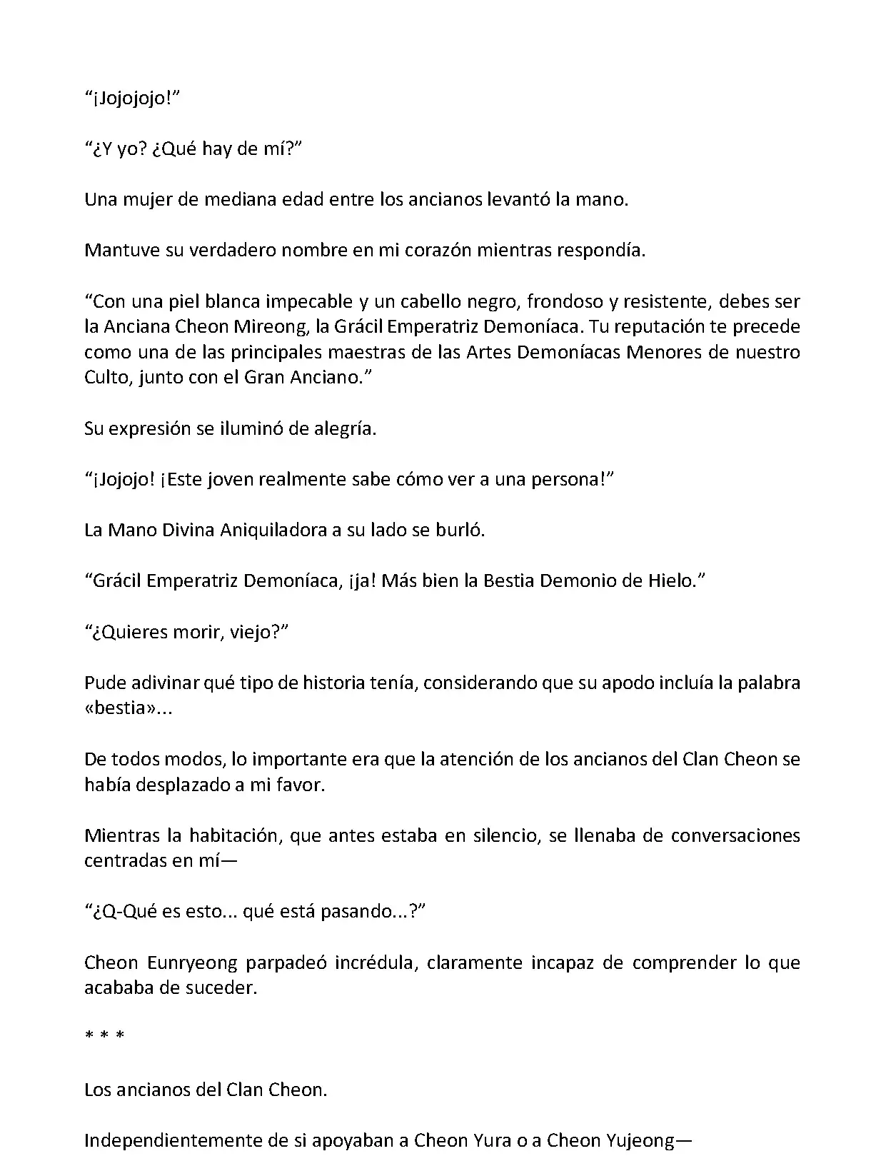 Mi Esposa es la Lider del Culto Demoniaco (Novela) - Capítulo 159 - Página 6 - LectorTMOo