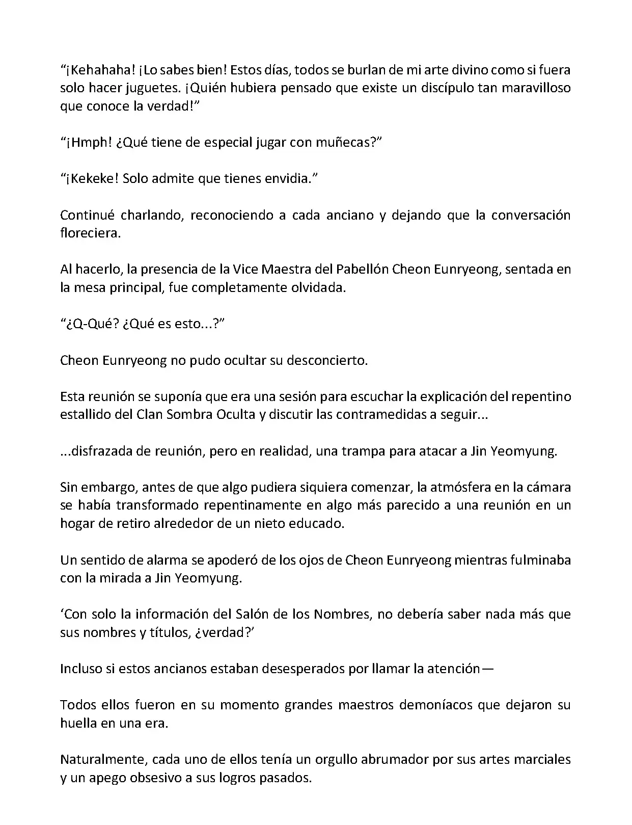 Mi Esposa es la Lider del Culto Demoniaco (Novela) - Capítulo 159 - Página 8 - LectorTMOo