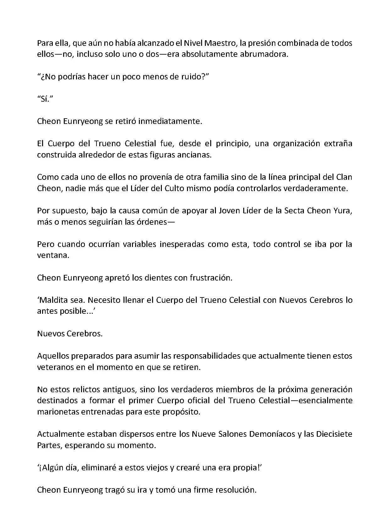 Mi Esposa es la Lider del Culto Demoniaco (Novela) - Capítulo 159 - Página 11 - LectorTMOo