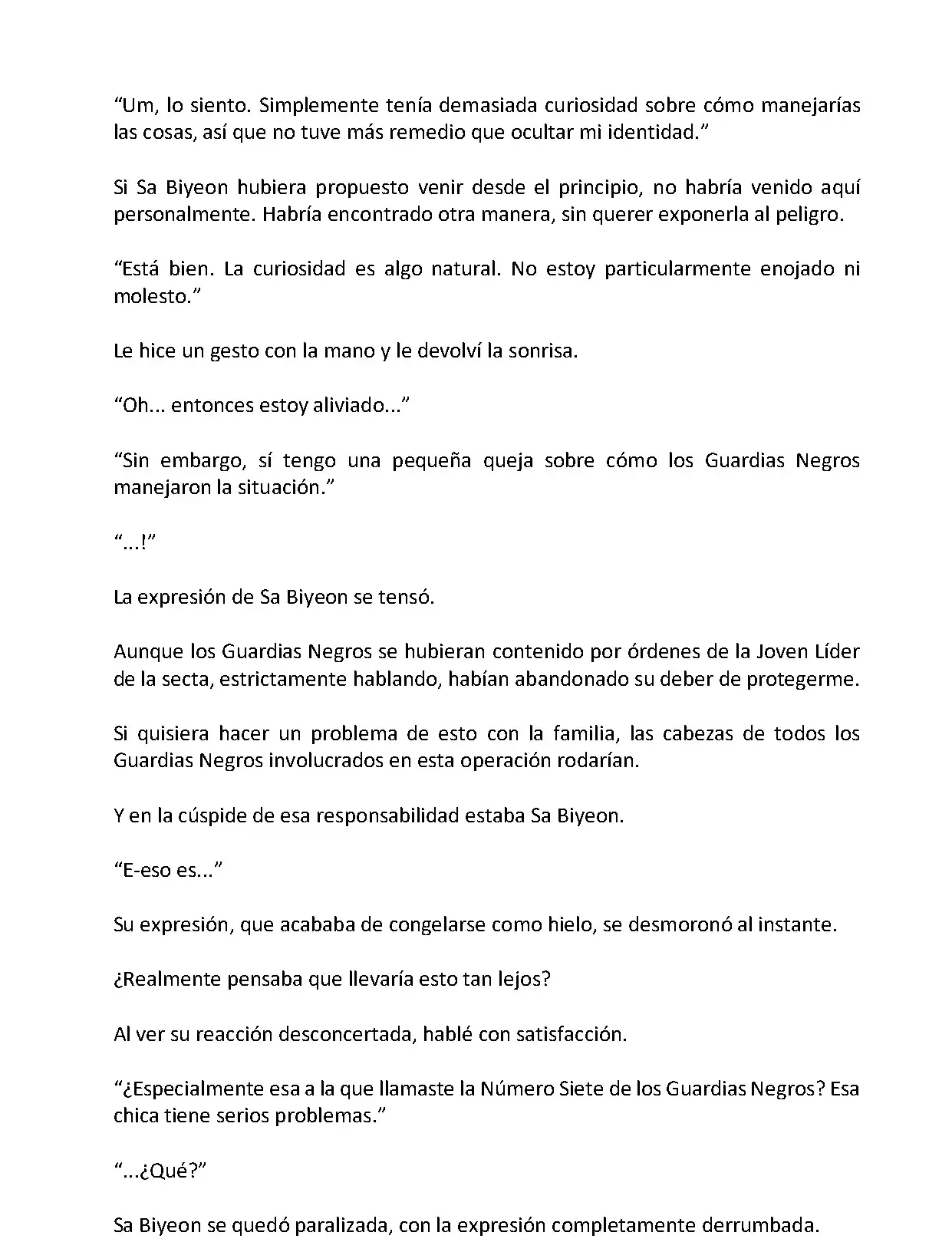 Mi Esposa es la Lider del Culto Demoniaco (Novela) - Capítulo 16 - Página 6 - LectorTMOo