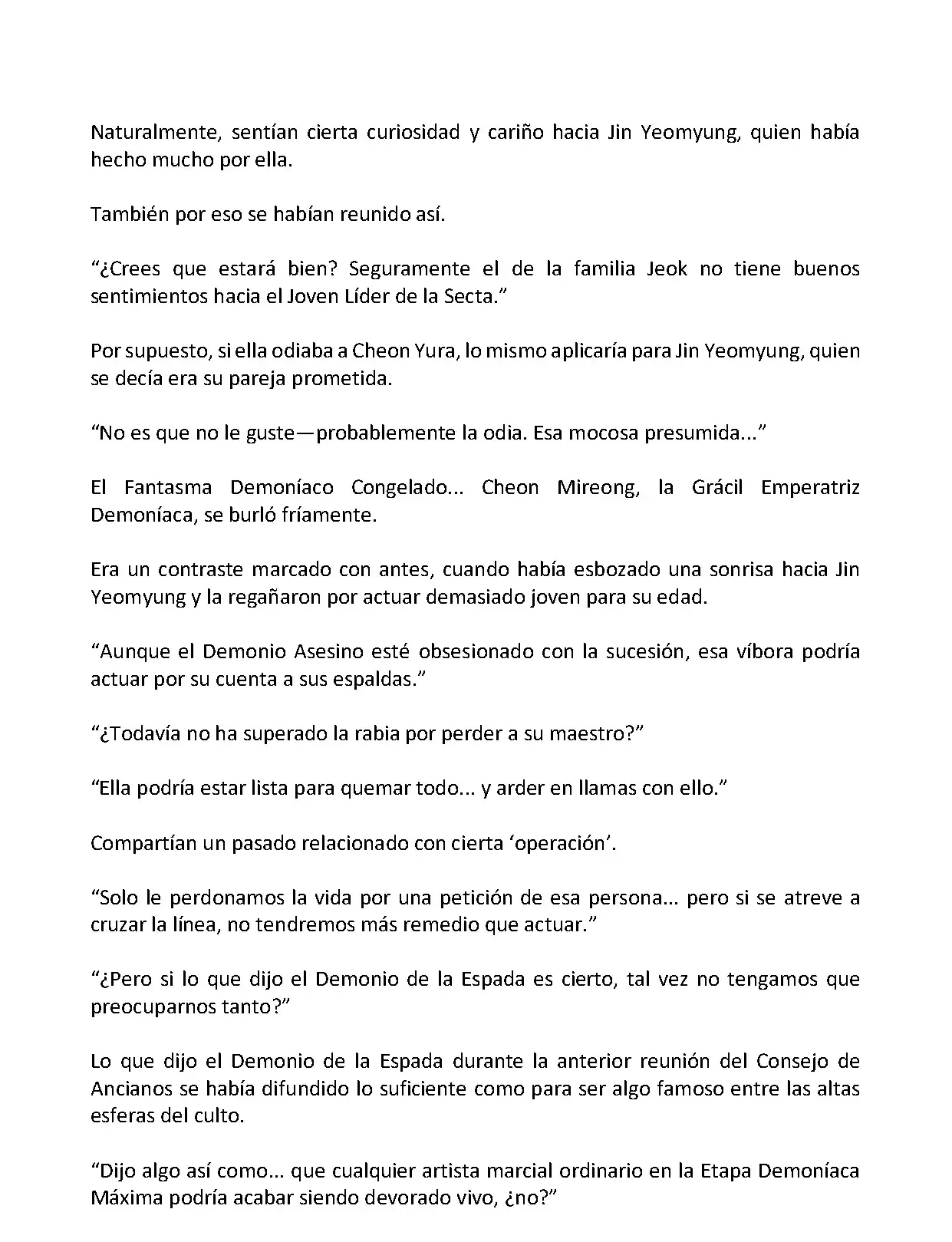 Mi Esposa es la Lider del Culto Demoniaco (Novela) - Capítulo 160 - Página 11 - LectorTMOo