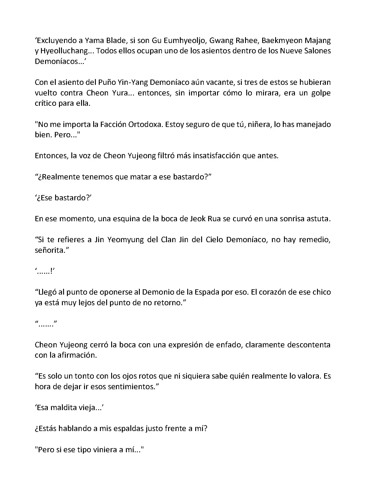 Mi Esposa es la Lider del Culto Demoniaco (Novela) - Capítulo 165 - Página 5 - LectorTMOo