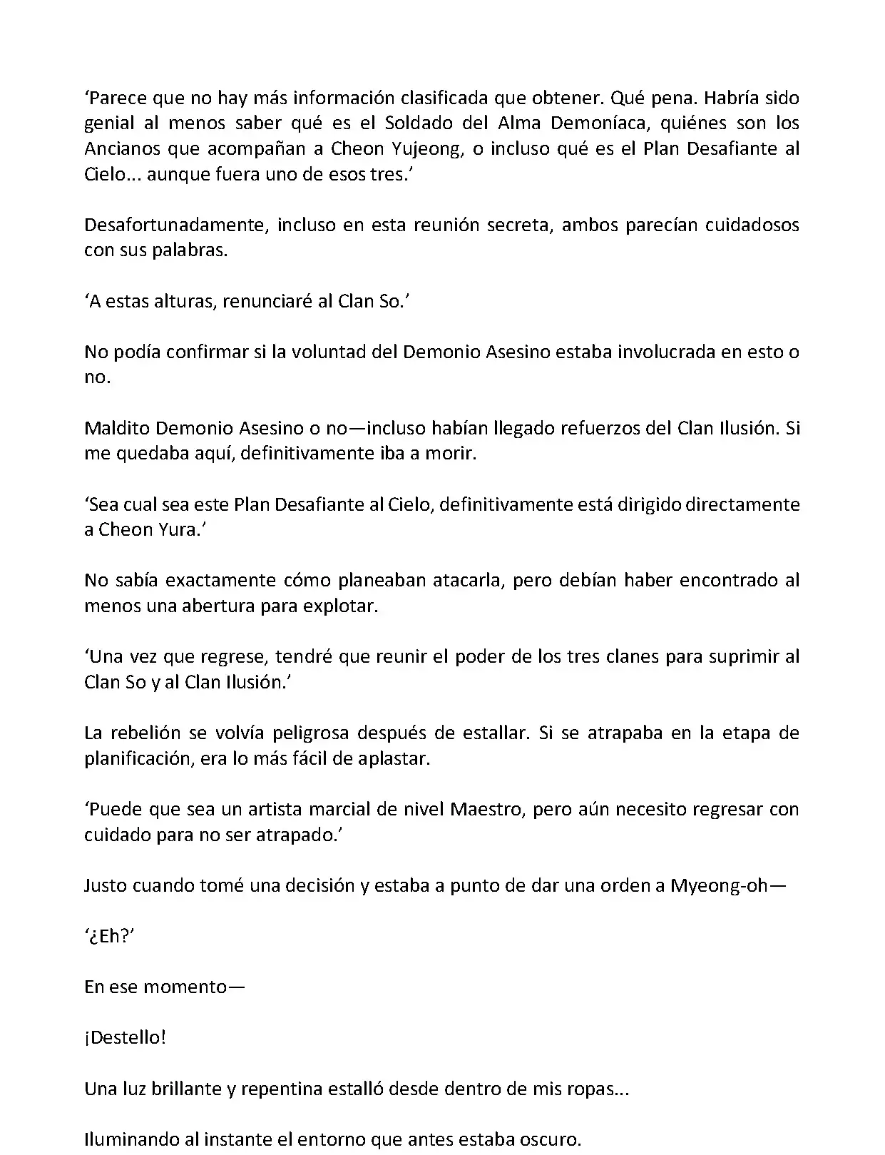 Mi Esposa es la Lider del Culto Demoniaco (Novela) - Capítulo 165 - Página 8 - LectorTMOo