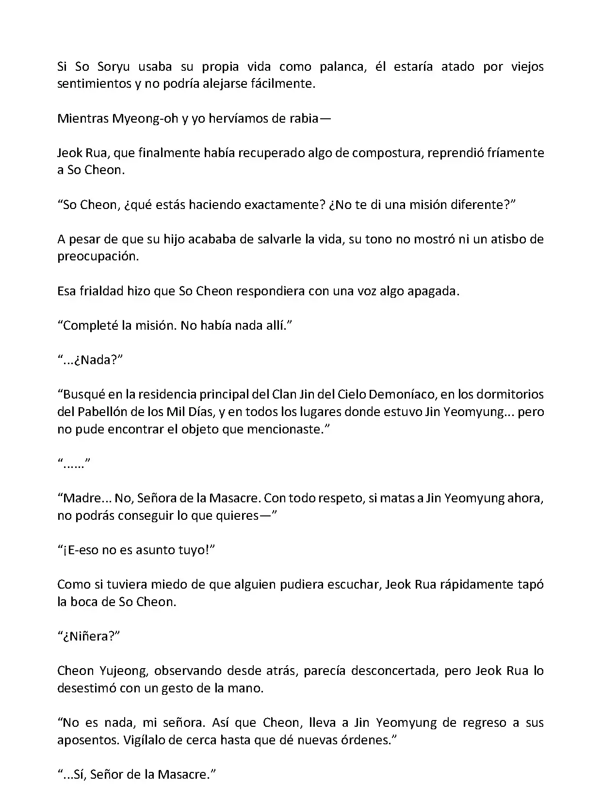 Mi Esposa es la Lider del Culto Demoniaco (Novela) - Capítulo 166 - Página 6 - LectorTMOo