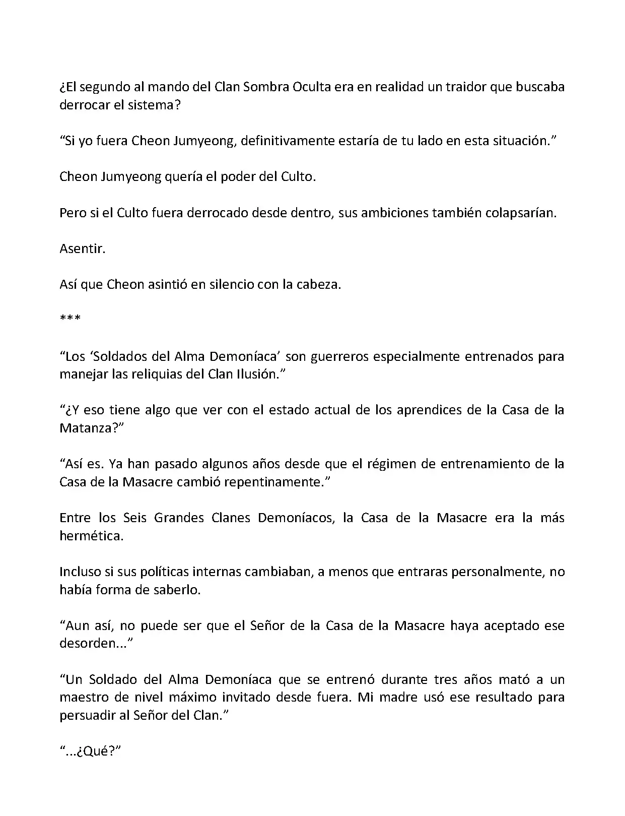Mi Esposa es la Lider del Culto Demoniaco (Novela) - Capítulo 167 - Página 8 - LectorTMOo