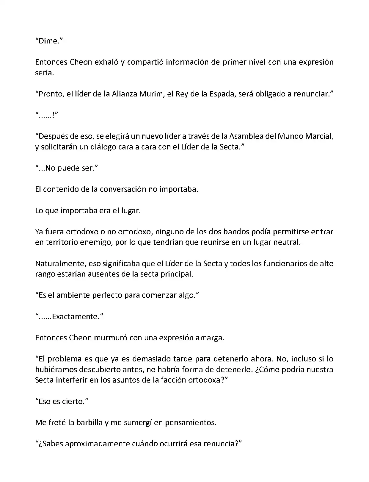 Mi Esposa es la Lider del Culto Demoniaco (Novela) - Capítulo 167 - Página 10 - LectorTMOo