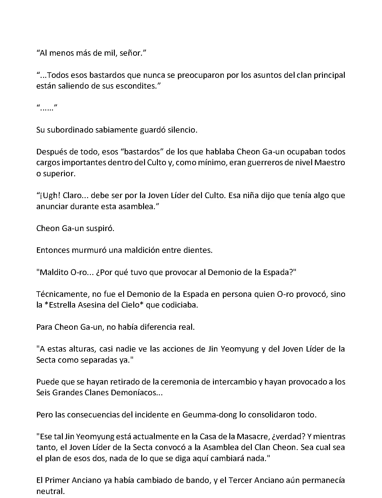 Mi Esposa es la Lider del Culto Demoniaco (Novela) - Capítulo 167 - Página 12 - LectorTMOo