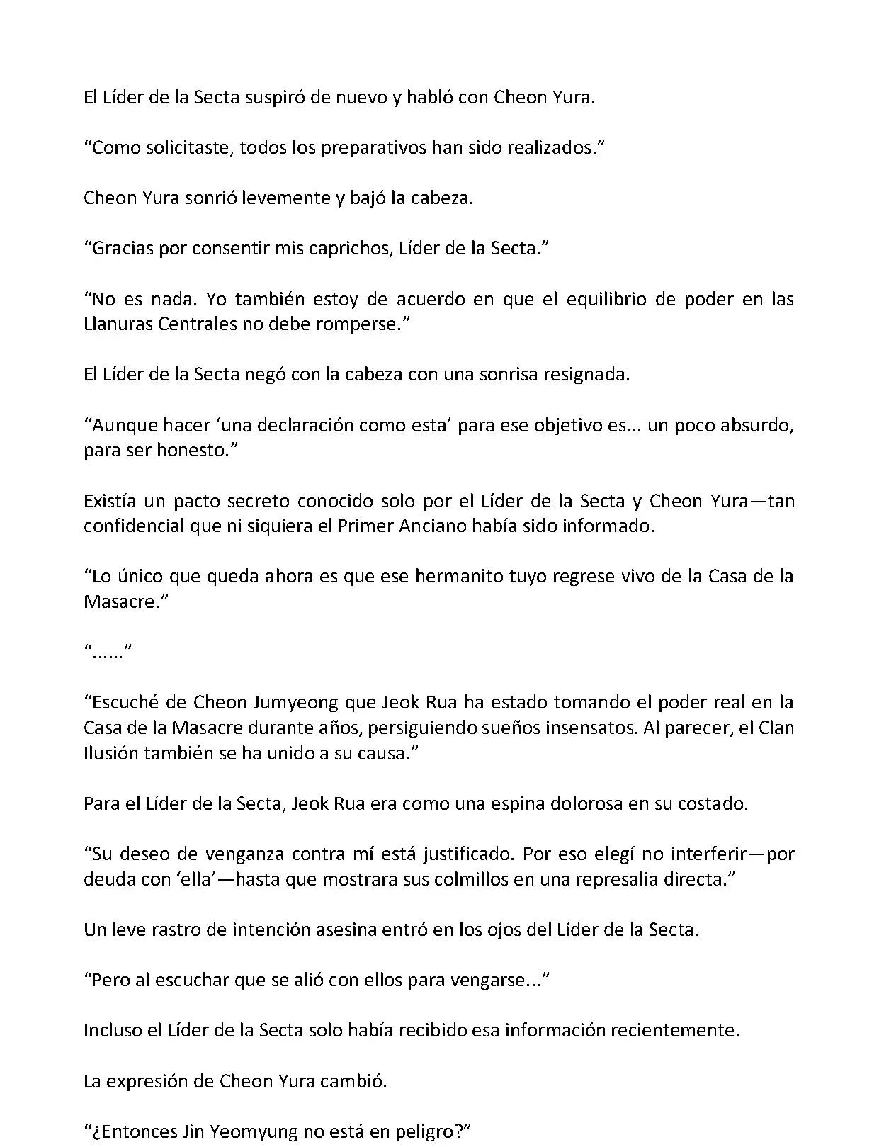 Mi Esposa es la Lider del Culto Demoniaco (Novela) - Capítulo 168 - Página 5 - LectorTMOo