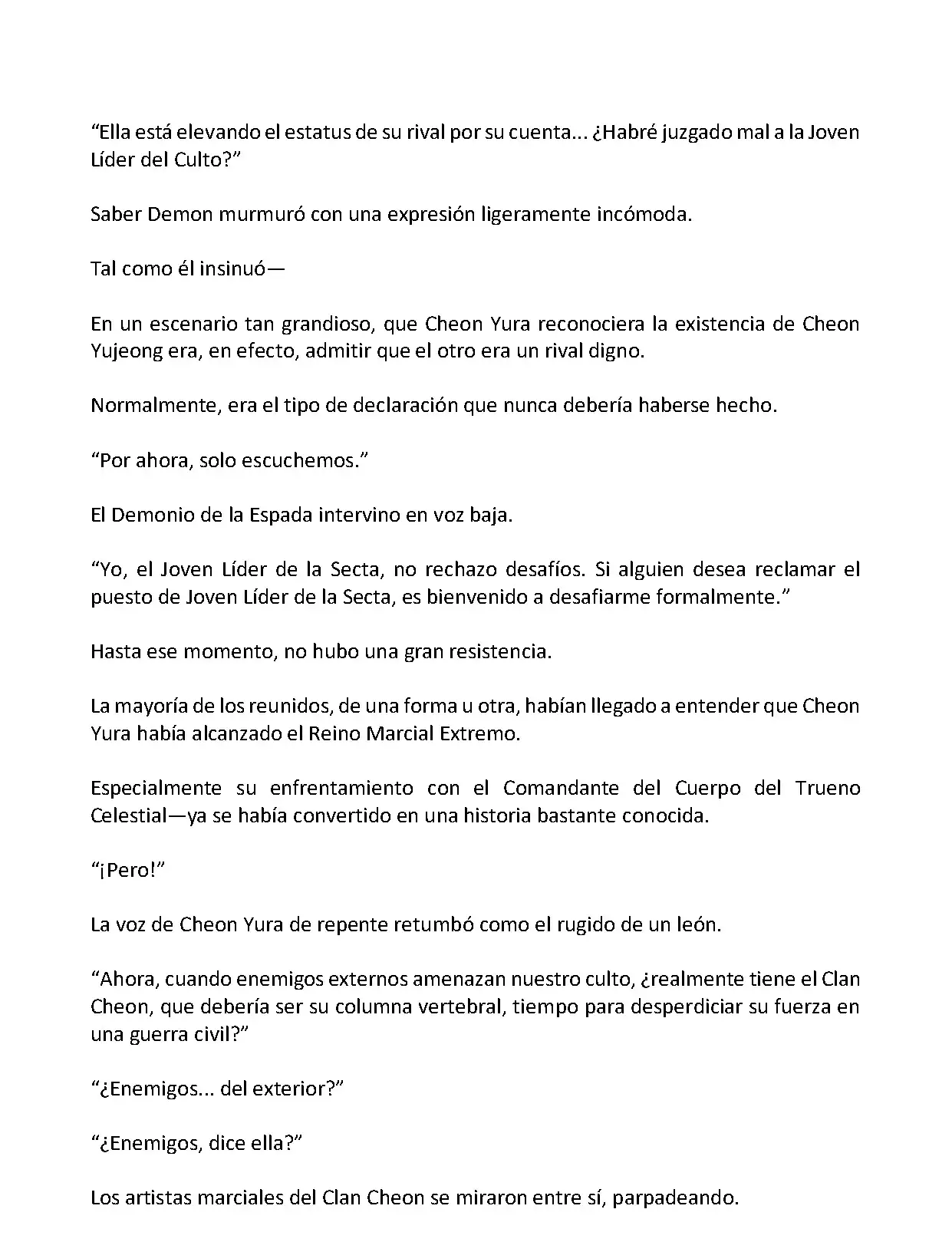 Mi Esposa es la Lider del Culto Demoniaco (Novela) - Capítulo 168 - Página 10 - LectorTMOo