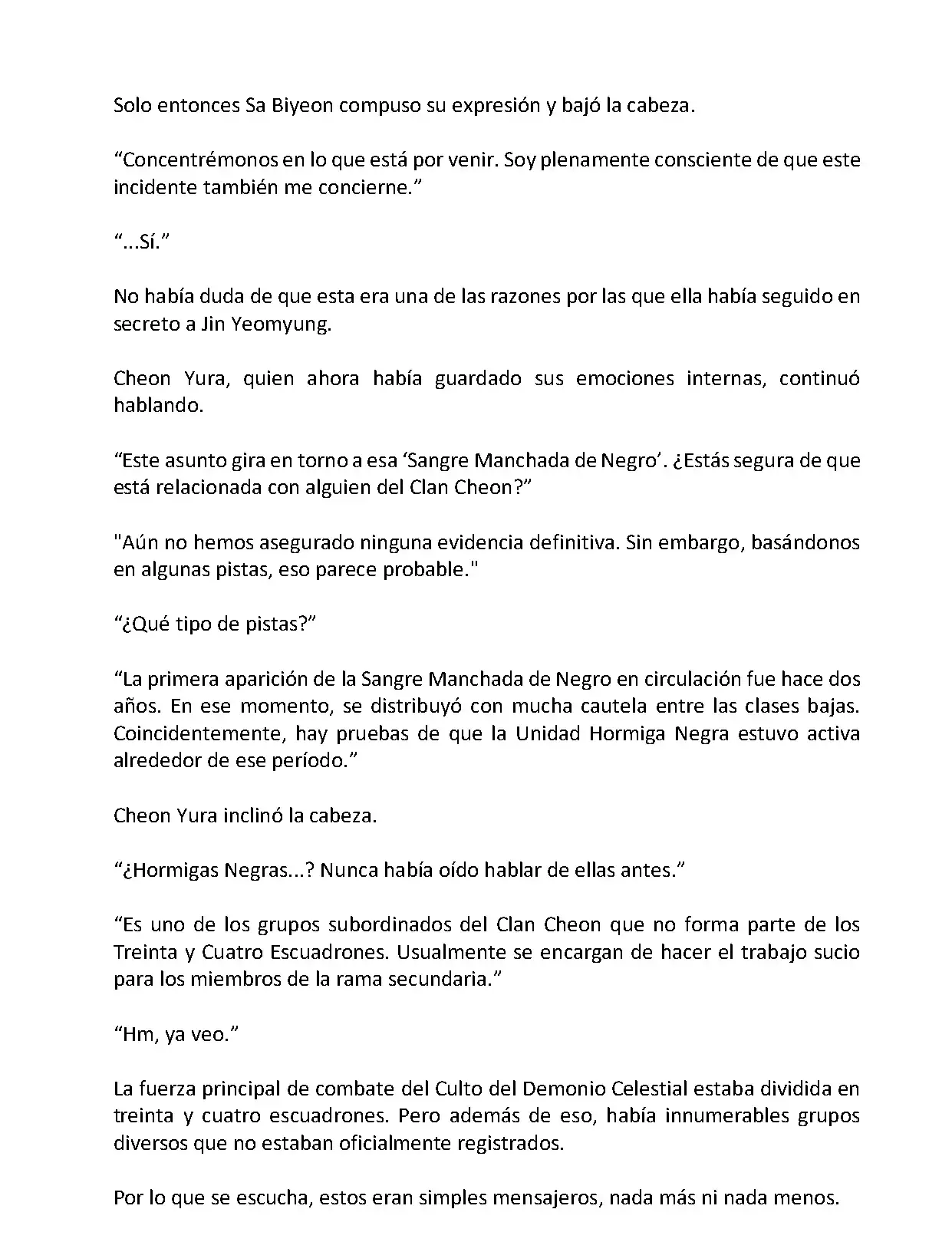 Mi Esposa es la Lider del Culto Demoniaco (Novela) - Capítulo 17 - Página 4 - LectorTMOo