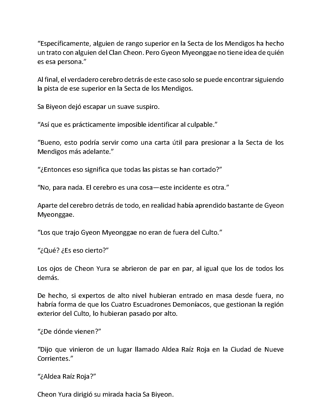 Mi Esposa es la Lider del Culto Demoniaco (Novela) - Capítulo 17 - Página 8 - LectorTMOo
