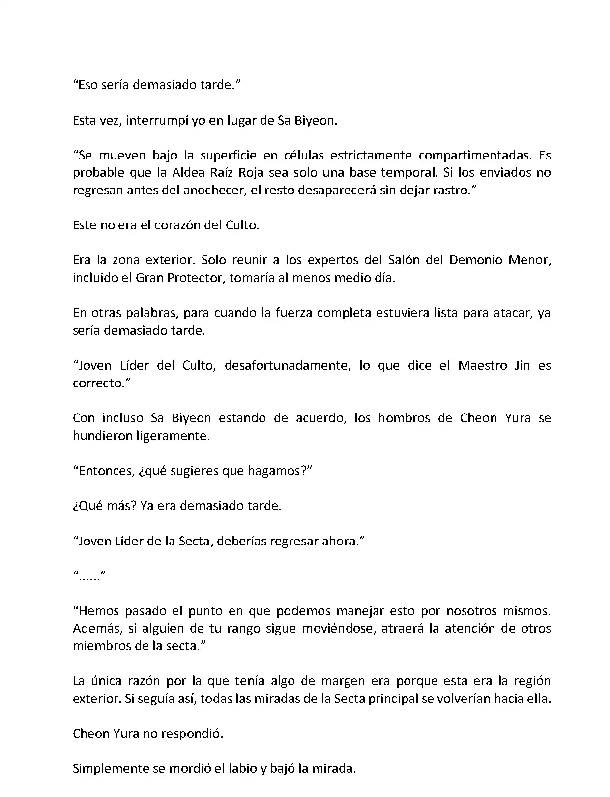 Mi Esposa es la Lider del Culto Demoniaco (Novela) - Capítulo 17 - Página 10 - LectorTMOo