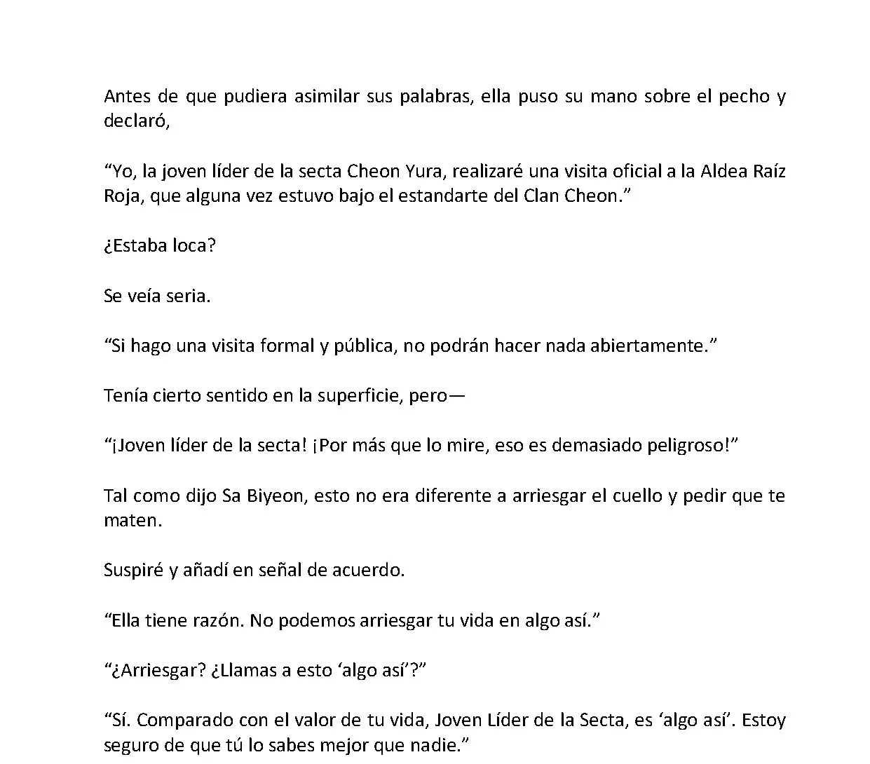 Mi Esposa es la Lider del Culto Demoniaco (Novela) - Capítulo 17 - Página 12 - LectorTMOo