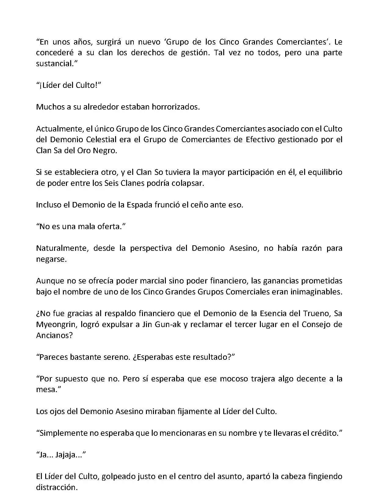Mi Esposa es la Lider del Culto Demoniaco (Novela) - Capítulo 170 - Página 4 - LectorTMOo