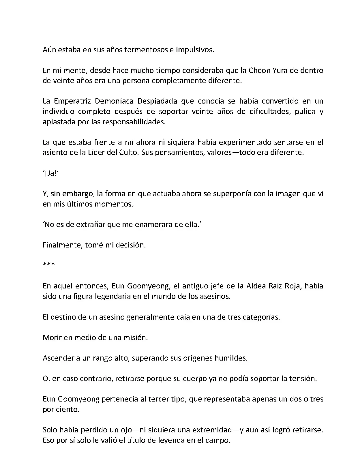 Mi Esposa es la Lider del Culto Demoniaco (Novela) - Capítulo 18 - Página 5 - LectorTMOo