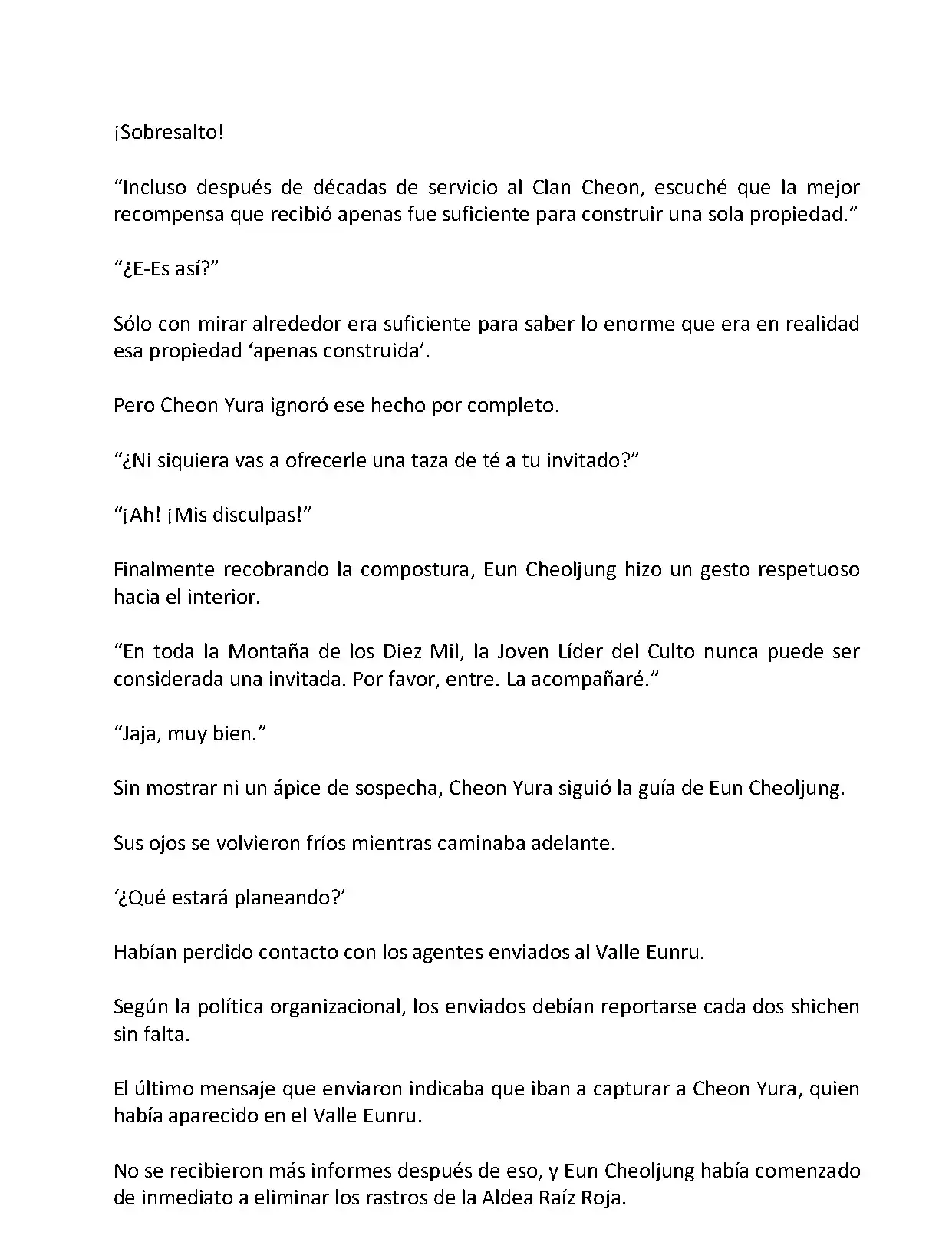Mi Esposa es la Lider del Culto Demoniaco (Novela) - Capítulo 18 - Página 8 - LectorTMOo