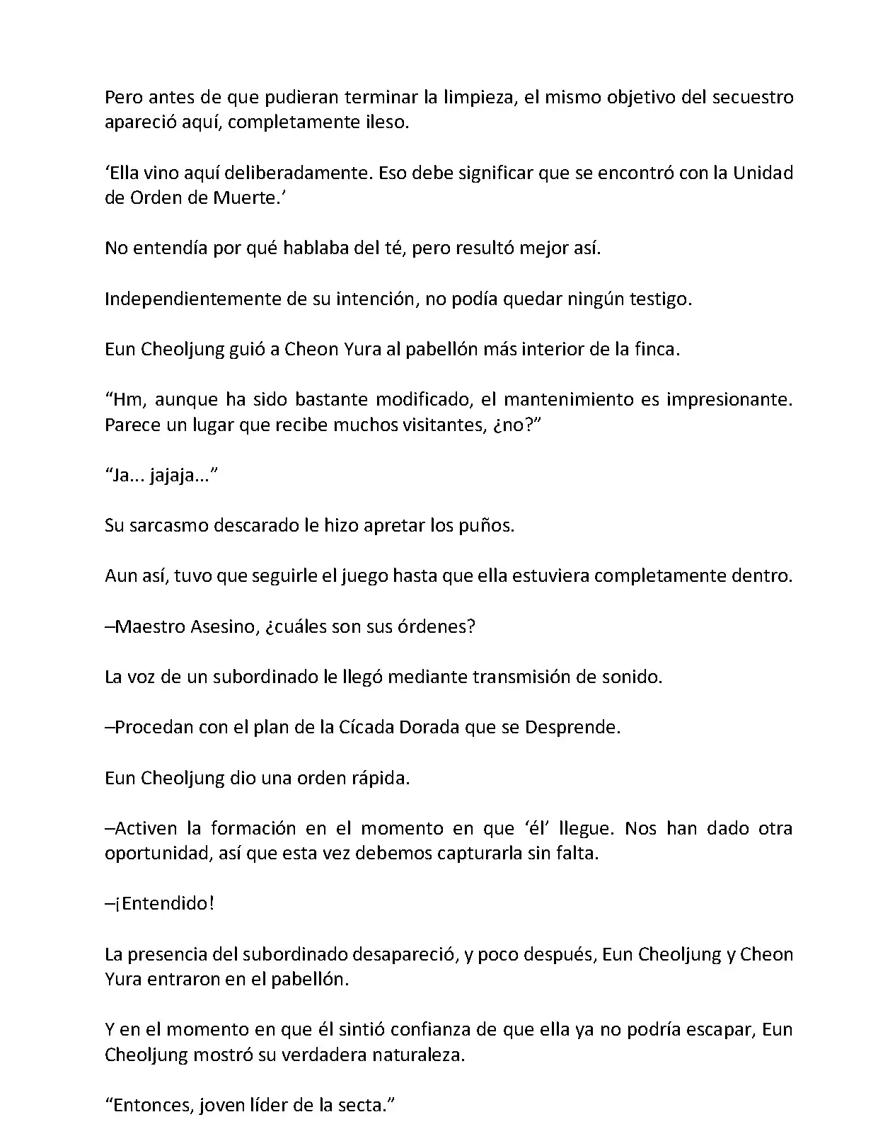 Mi Esposa es la Lider del Culto Demoniaco (Novela) - Capítulo 18 - Página 9 - LectorTMOo