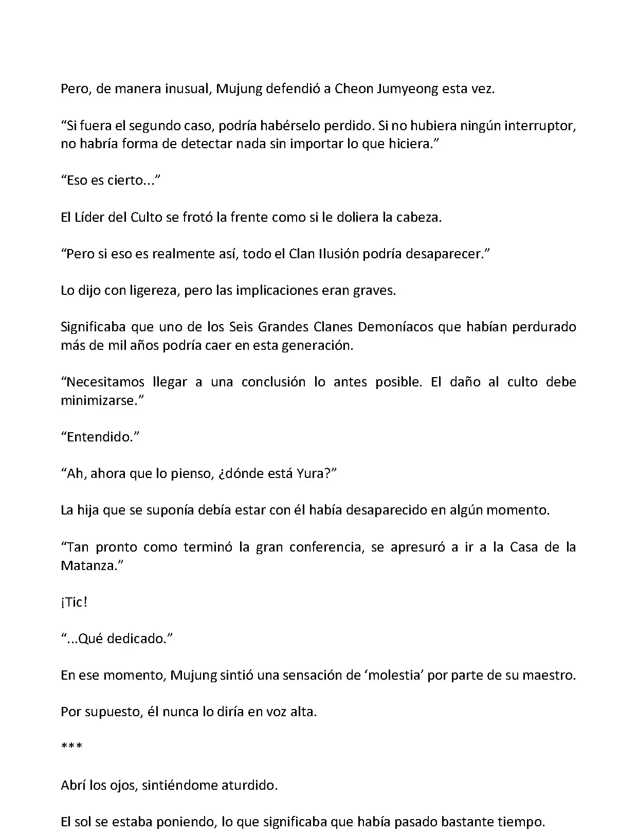 Mi Esposa es la Lider del Culto Demoniaco (Novela) - Capítulo 180 - Página 5 - LectorTMOo